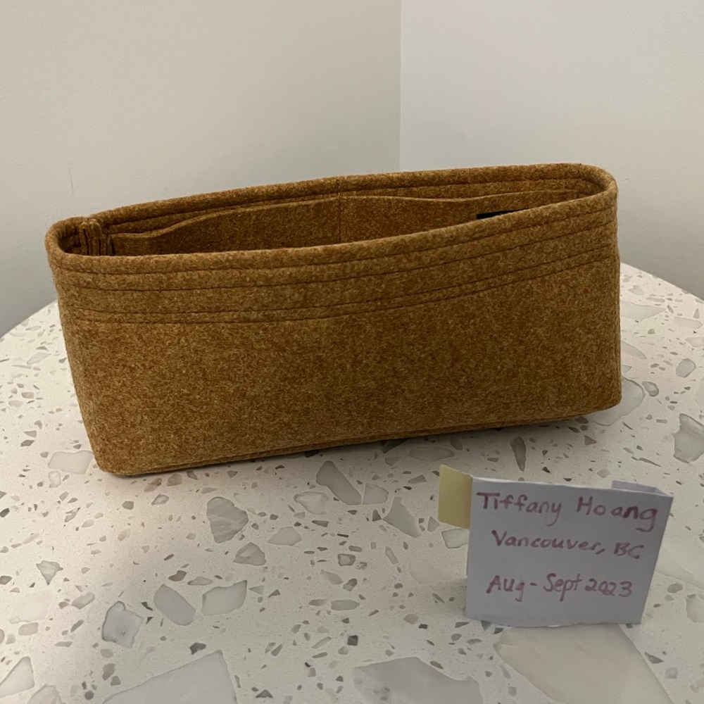 SAMORGA purse organizer for Chanel 19 flap bag small size